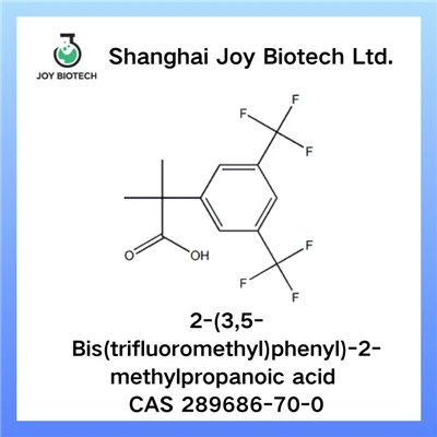 2- (3, 5- bis (trifluoromethyl) fenil) -2- àcid metilpropanoic CAS 289686-70-0